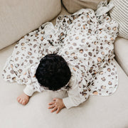 Copper Pearl Knit Swaddle Blanket | Millie