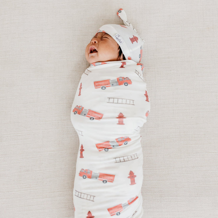Copper Pearl Knit Swaddle Blanket | Chief