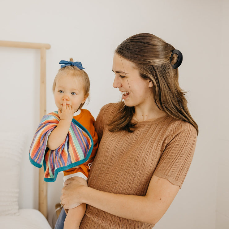 Copper Pearl Three-Layer Security Blanket Set | Serape