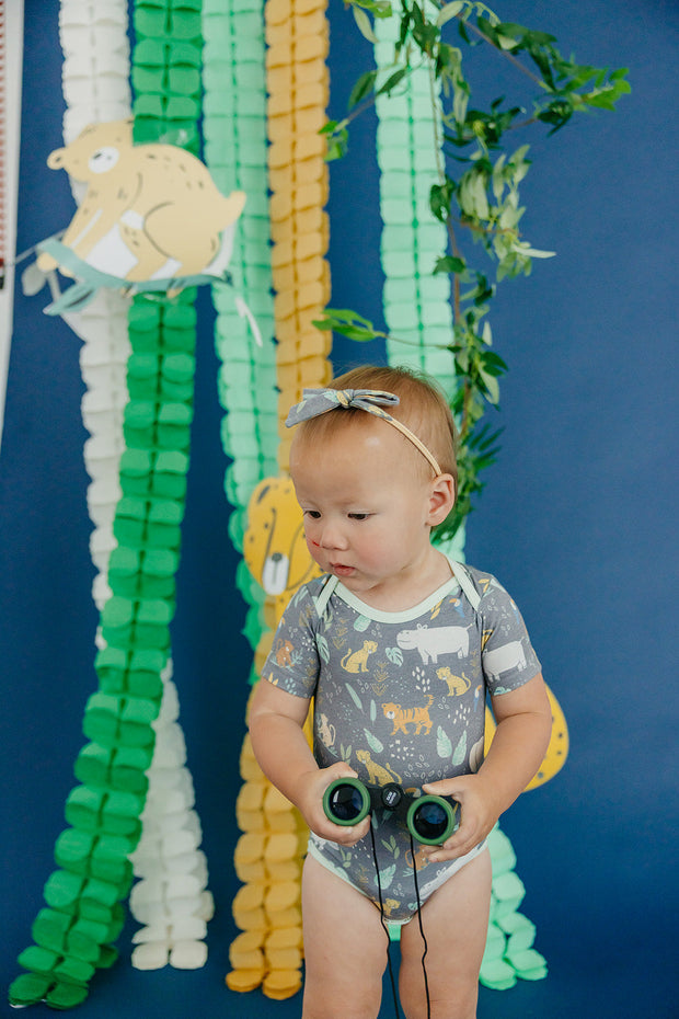 Copper Pearl Short Sleeve Bodysuit | Bengal