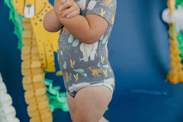 Copper Pearl Short Sleeve Bodysuit | Bengal