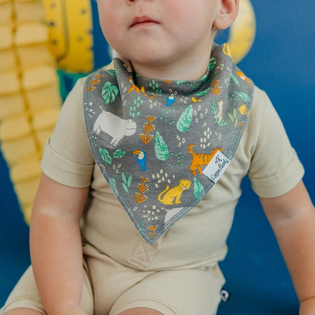 Copper Pearl Baby Bandana Bibs | Bengal