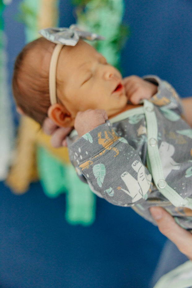 Copper Pearl Knotted Gown | Bengal