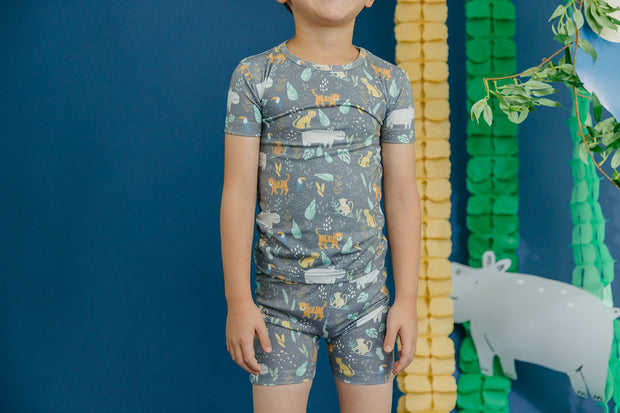 Copper Pearl 2-Piece Short Sleeve Pajama Set | Bengal