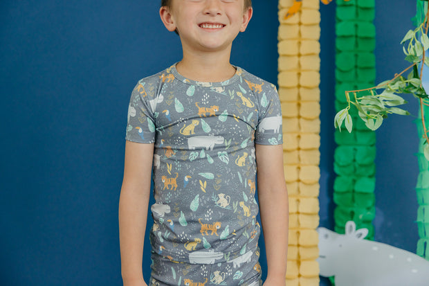 Copper Pearl 2-Piece Short Sleeve Pajama Set | Bengal