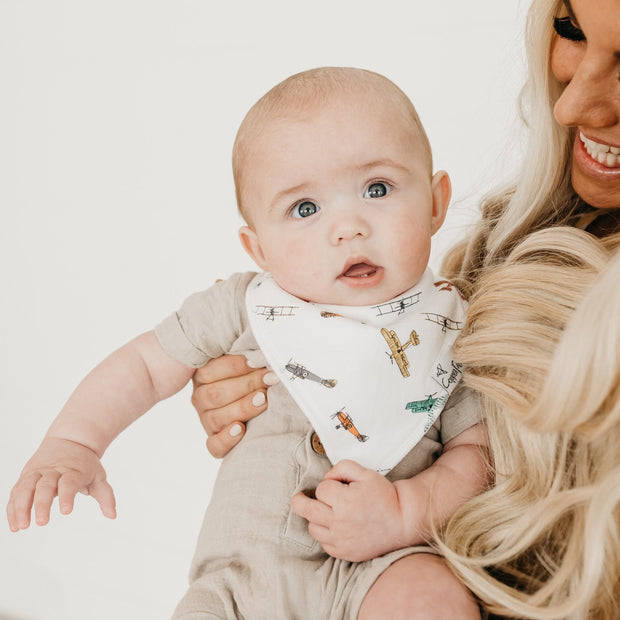 Copper Pearl Baby Bandana Bibs | Ace