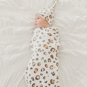 Copper Pearl Knit Swaddle Blanket | Millie