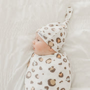 Copper Pearl Knit Swaddle Blanket | Millie