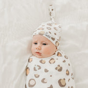 Copper Pearl Knit Swaddle Blanket | Millie