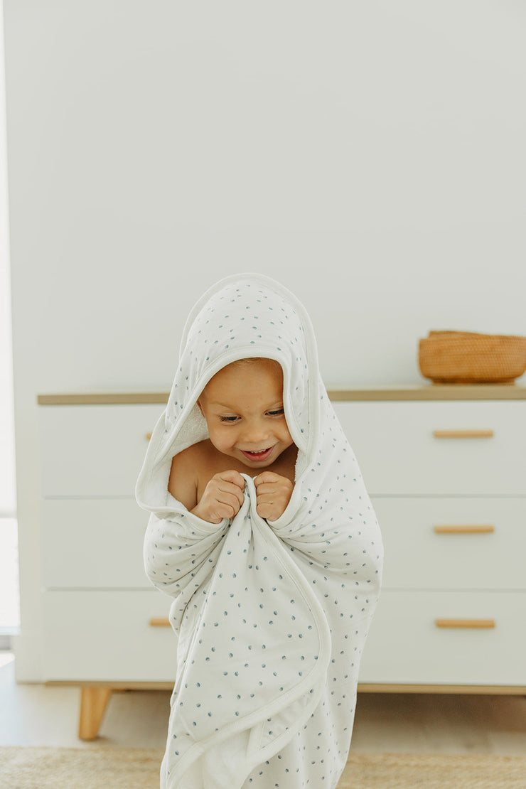 Copper Pearl Premium Knit Hooded Towel | Haze