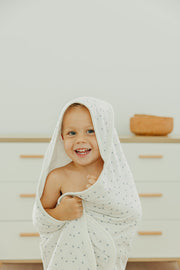 Copper Pearl Premium Knit Hooded Towel | Haze