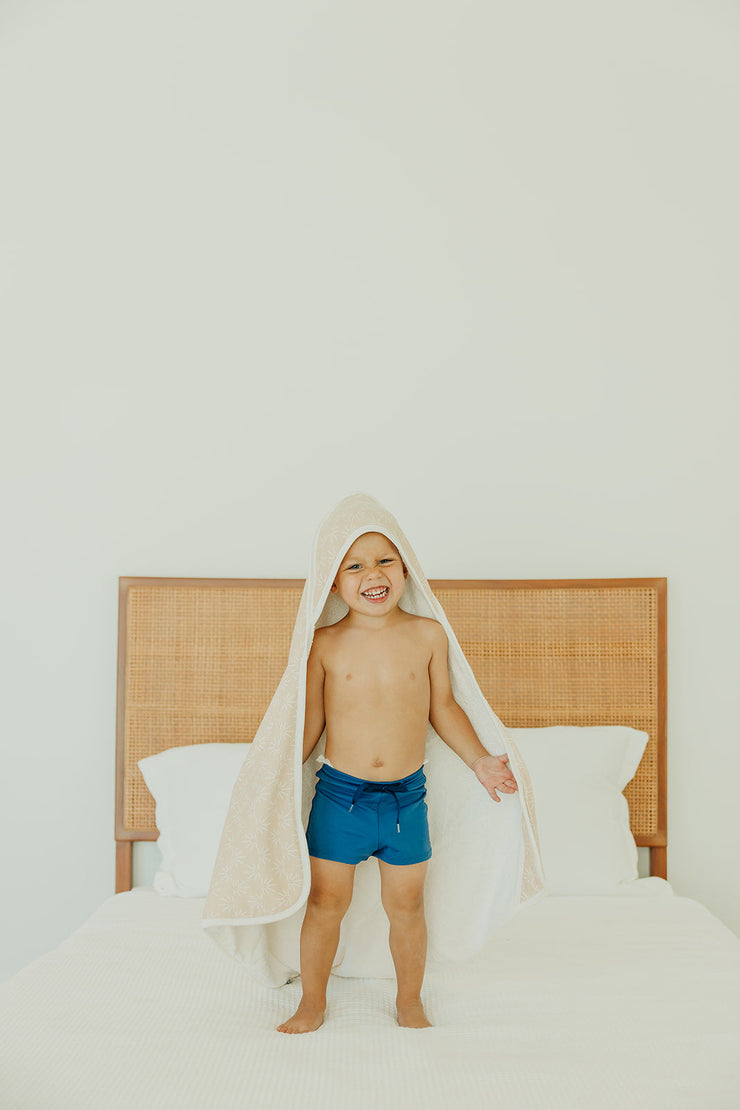 Copper Pearl Premium Knit Hooded Towel | Sol