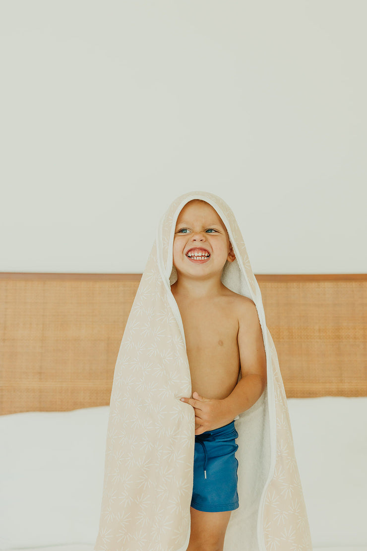 Copper Pearl Premium Knit Hooded Towel | Sol