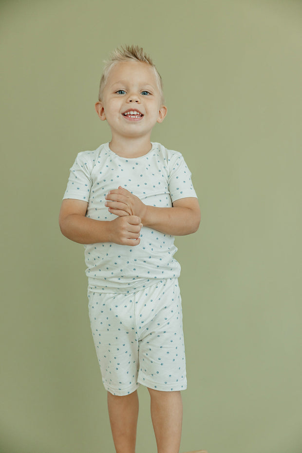 Copper Pearl 2-Piece Short Sleeve Pajama Set | Haze