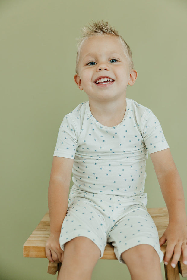 Copper Pearl 2-Piece Short Sleeve Pajama Set | Haze