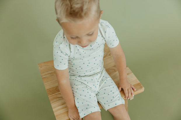 Copper Pearl 2-Piece Short Sleeve Pajama Set | Haze