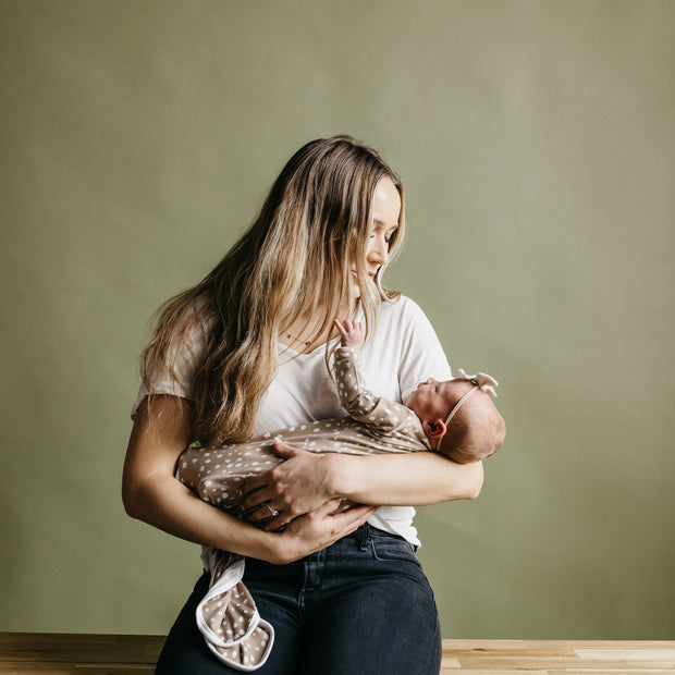 Copper Pearl Knotted Gown | Fawn