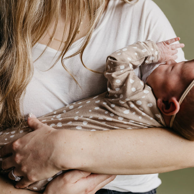 Copper Pearl Knotted Gown | Fawn