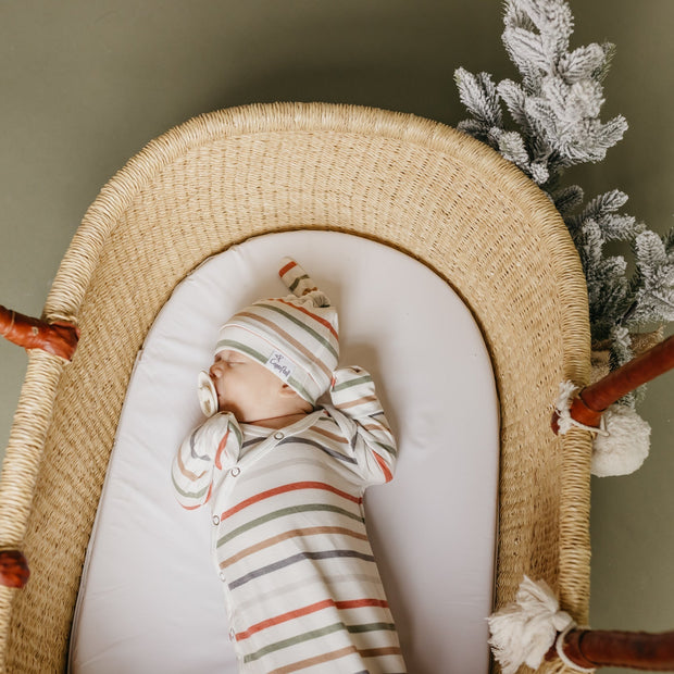 Copper Pearl Knotted Gown | Linus