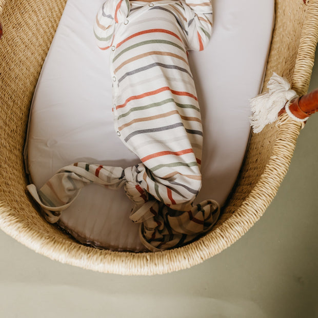 Copper Pearl Knotted Gown | Linus