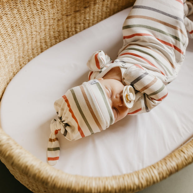 Copper Pearl Knotted Gown | Linus