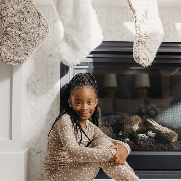 Copper Pearl 2-Piece Long Sleeve Pajama Set | Fawn