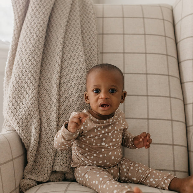 Copper Pearl 2-Piece Long Sleeve Pajama Set | Fawn