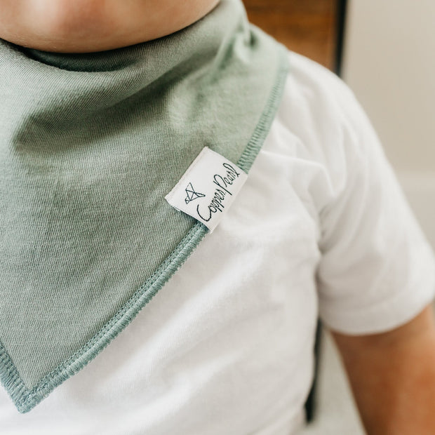 Copper Pearl Baby Bandana Bibs | Blaze