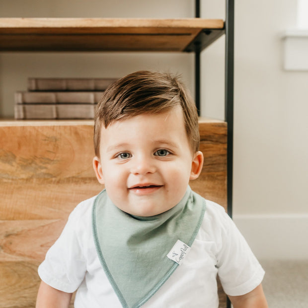 Copper Pearl Baby Bandana Bibs | Blaze