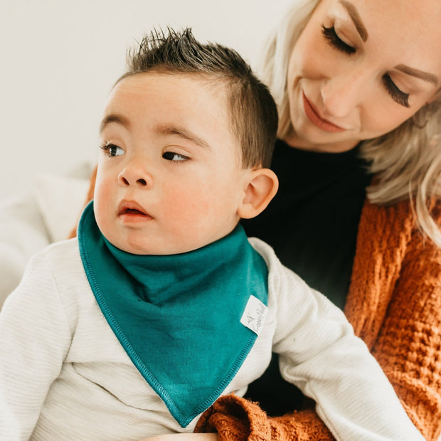 Copper Pearl Baby Bandana Bibs | Blaze