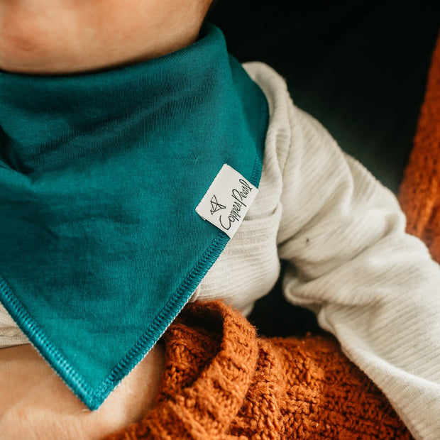 Copper Pearl Baby Bandana Bibs | Blaze