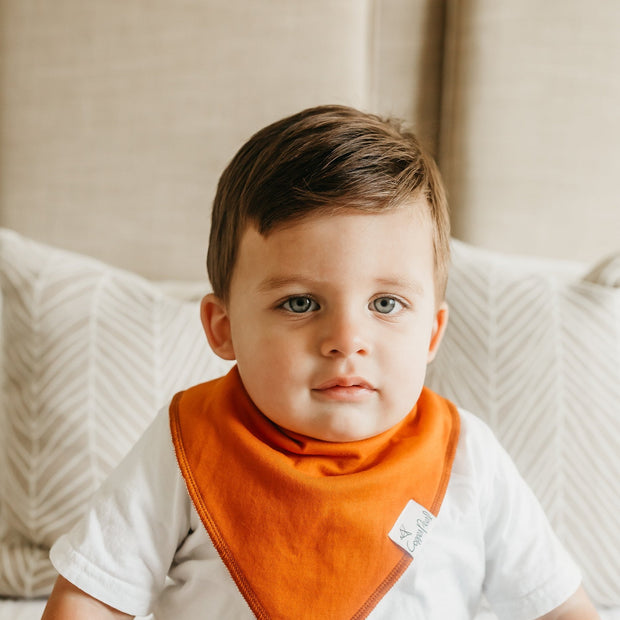 Copper Pearl Baby Bandana Bibs | Blaze