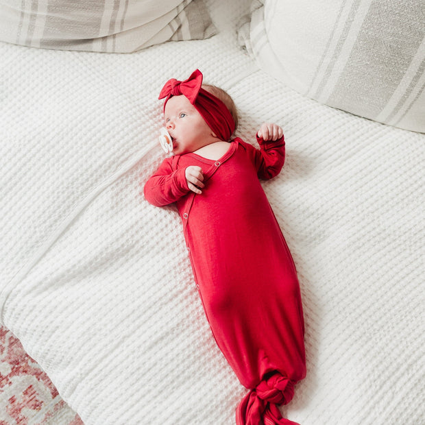 Copper Pearl Knotted Gown | Mara