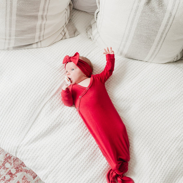 Copper Pearl Knotted Gown | Mara