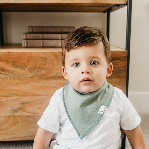 Copper Pearl Baby Bandana Bibs | Blaze