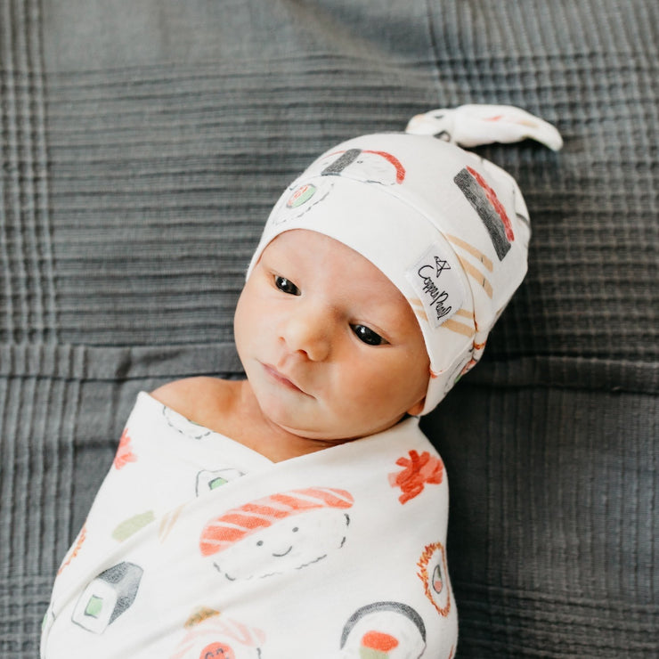 Copper Pearl Top Knot Hat | Baja