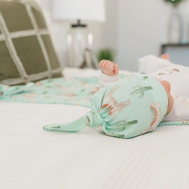 Copper Pearl Top Knot Hat | Cusco