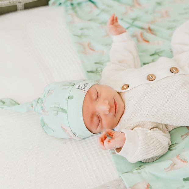Copper Pearl Top Knot Hat | Cusco