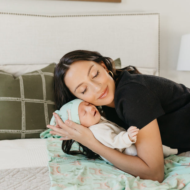 Copper Pearl Top Knot Hat | Cusco