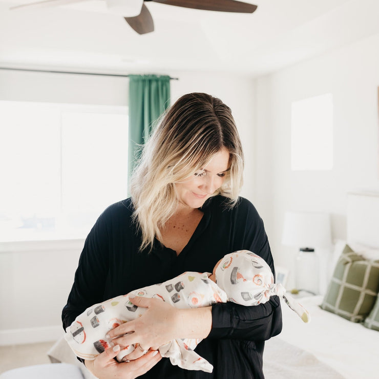 Copper Pearl Top Knot Hat | Baja