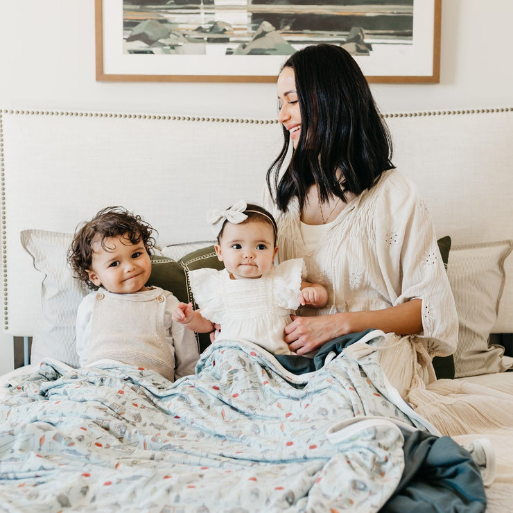 Copper Pearl Three-Layer Jumbo Quilt | Trout