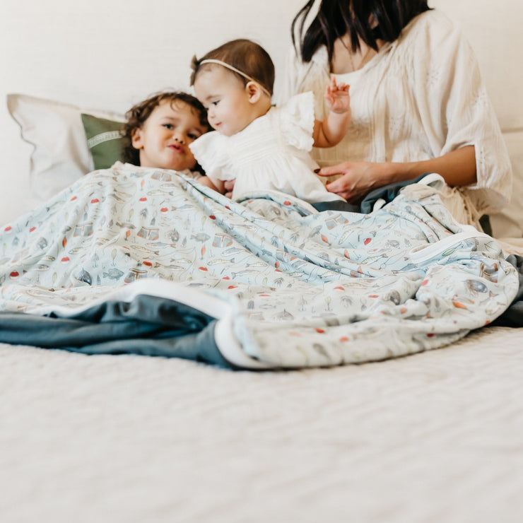 Copper Pearl Three-Layer Jumbo Quilt | Trout