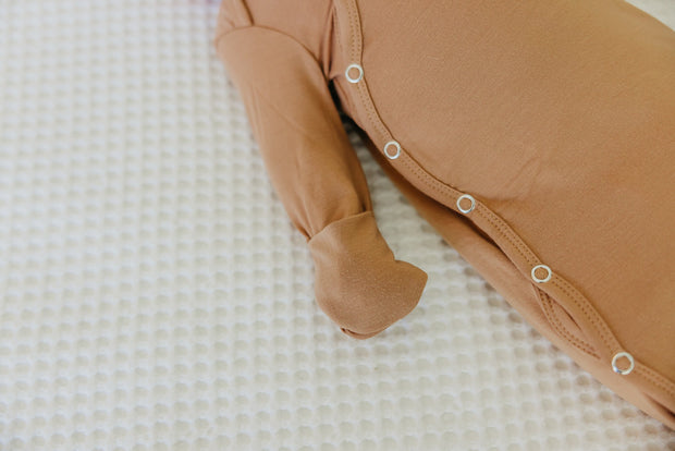Copper Pearl Knotted Gown | Pecan