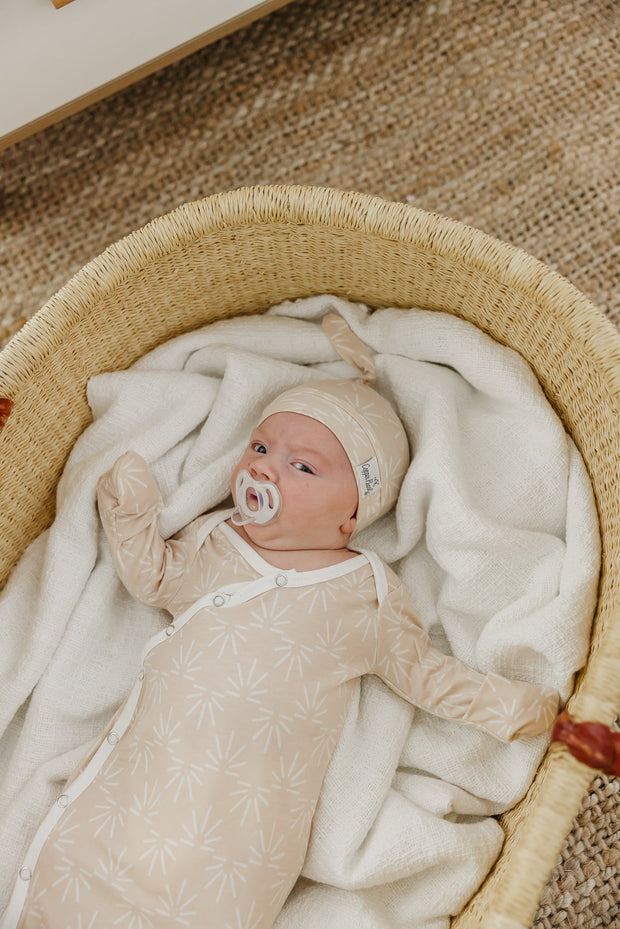 Copper Pearl Knotted Gown | Sol