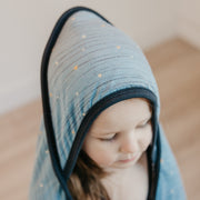 Copper Pearl Premium Knit Hooded Towel | Starlight