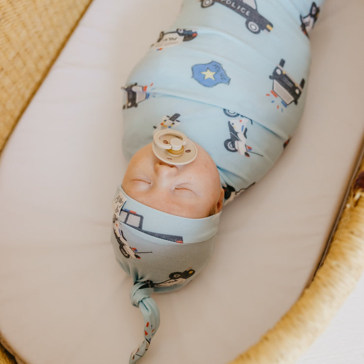 Copper Pearl Top Knot Hat | Leo