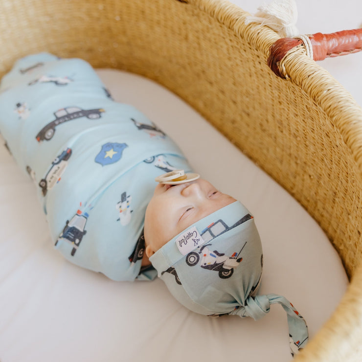 Copper Pearl Top Knot Hat | Leo