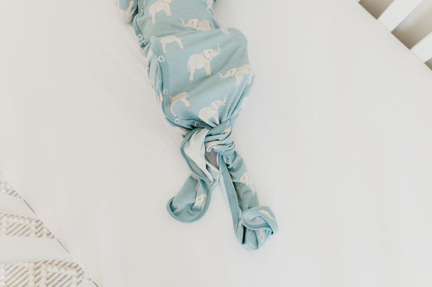 Copper Pearl Knotted Gown | Peanut