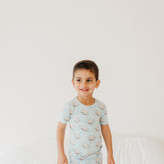 Copper Pearl 2-Piece Short Sleeve Pajama Set | S'mores