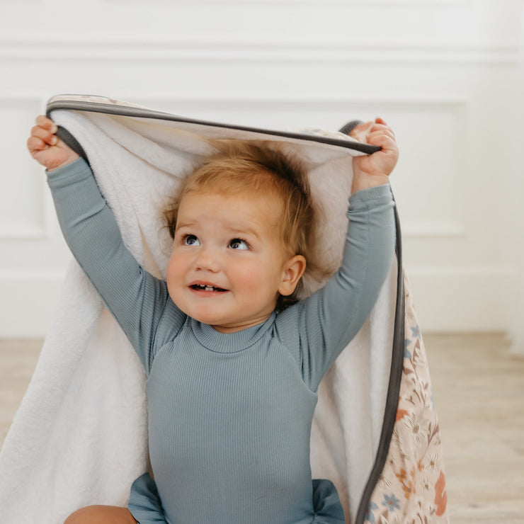 Copper Pearl Premium Knit Hooded Towel | Eden